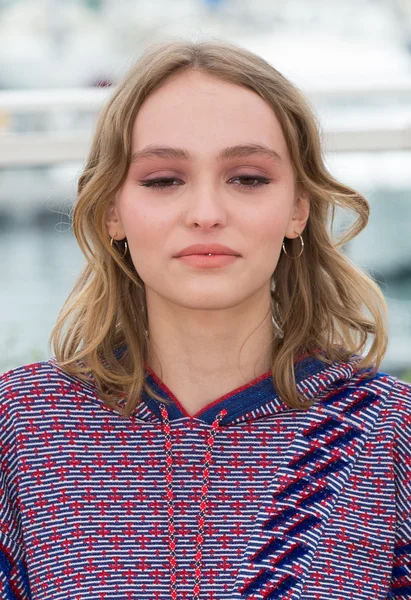 Skådespelerskan Lily Rose Depp — Stockfoto