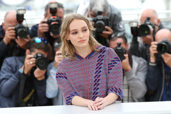 Herečka Lily Rose Depp — Stock fotografie