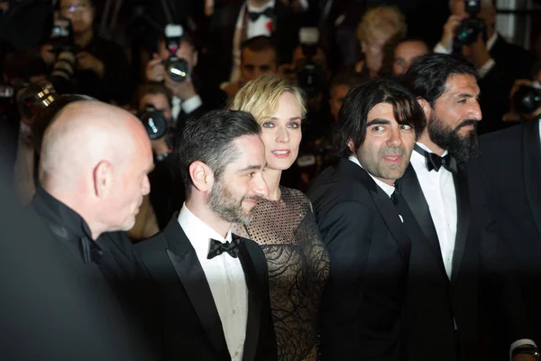 J. Krisch, S. M. Chancrin, D. Moschitto, Fatih Akin, Diane Kruger — Foto de Stock