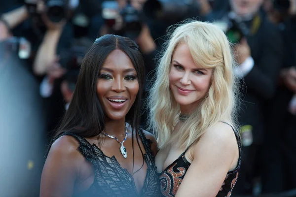 Nikol Kidman, Naomi Campbell — Foto Stock