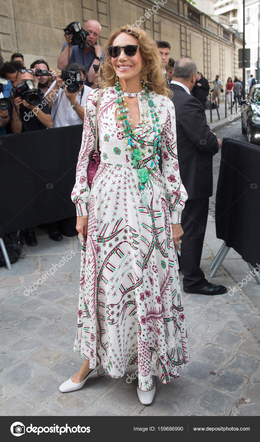 Marisa Berenson attends the Valentino – Stock Editorial Photo ...