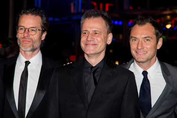 Guy Pearce, yönetmen Michael Grandage, Jude Law — Stok fotoğraf