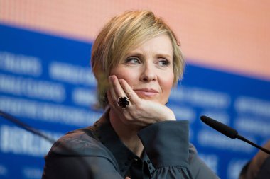 Cynthia Nixon 'A sessiz tutku' basın toplantısı katılır