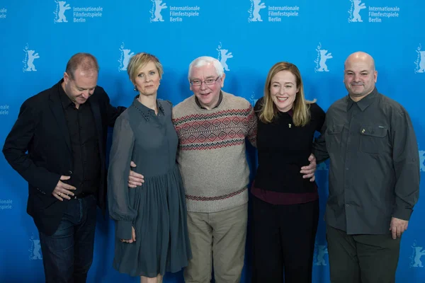 Roy Boulter, Cynthia Nixon, Terence Davies,  Jennifer Ehle, Sol Papadopoulos — Stock Photo, Image