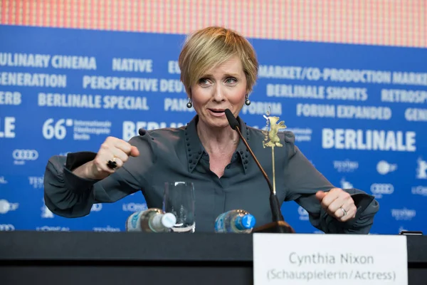 Cynthia Nixon 'A sessiz tutku' basın toplantısı katılır