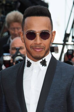  Lewis Hamilton 'bilinmeyen Girl (La Fille Inconnue)' prömiyeri katılır 