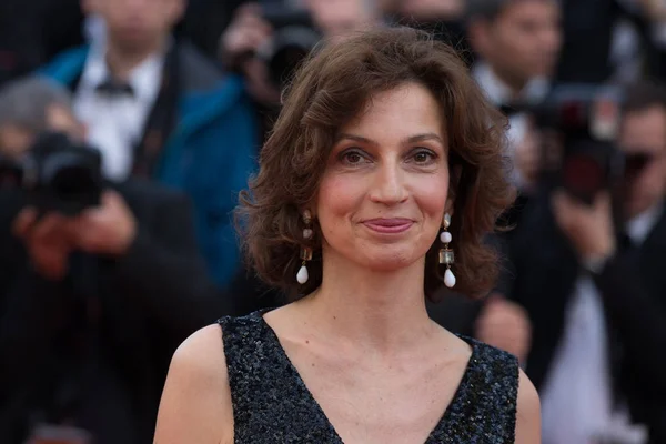 Audrey Azoulay Cannes Film Festivali'nde — Stok fotoğraf