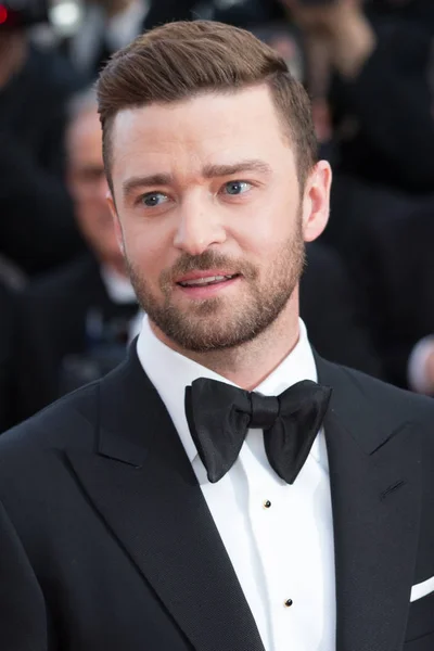 Justin Timberlake festiwalu filmowym w Cannes — Zdjęcie stockowe