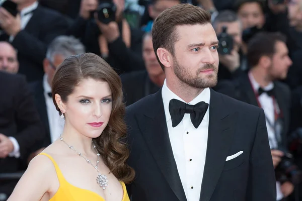 Justin Timberlake y Anna Kendrick — Foto de Stock