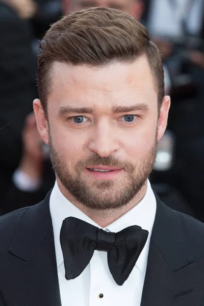 Justin Timberlake festiwalu filmowym w Cannes — Zdjęcie stockowe