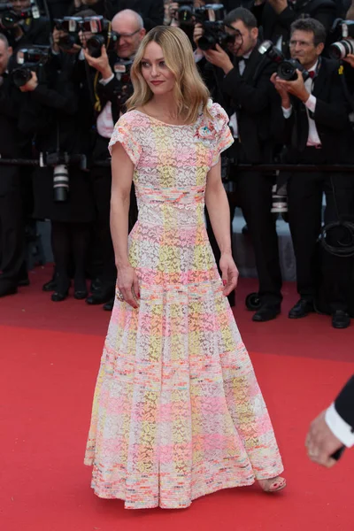 Vanessa Paradis en el Festival de Cannes — Foto de Stock
