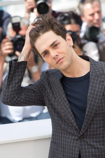 Xavier Dolan φοιτά ο» είναι μόνο το τέλος του κόσμου» photocall — Φωτογραφία Αρχείου