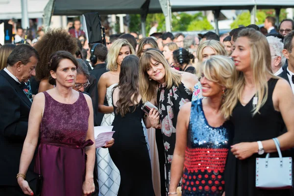 Cannes France Mai Nastassja Kinski Besucht Die Betörte Premiere Während — Stockfoto