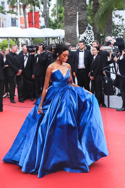 Cannes France May Model Winnie Harlow Attends Loveless Nelyubov Screening — Stock Photo, Image