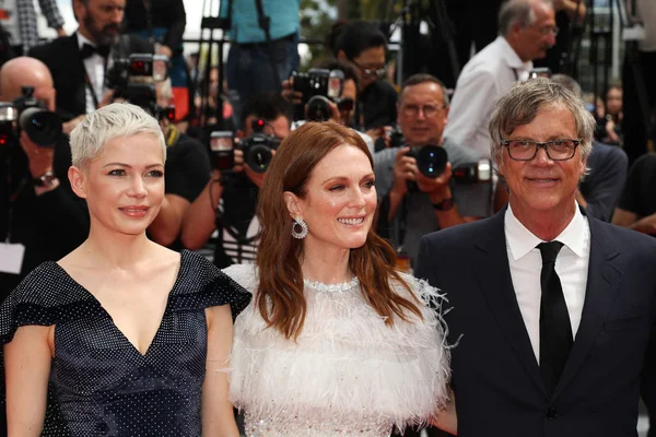 Cannes France May Michelle Williams Julianne Moore Director Todd Haynes — ストック写真