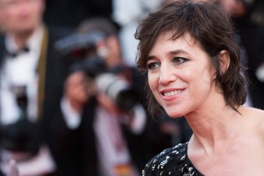 Cannes, Fransa - 21 Mayıs - Charlotte Gainsbourg, 21 Mayıs 2017 tarihinde Fransa 'nın Cannes kentinde düzenlenen 70. Cannes Film Festivali' nde 