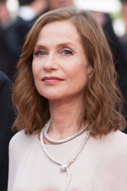 Cannes, Fransa - 21 Mayıs - 'Claire' s Camera (Keul-Le-Eo-Ka-Me-La) 'dan Isabelle Hupert, 21 Mayıs 2017 tarihinde Fransa' nın Cannes kentinde düzenlenen 70..