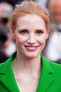 Cannes, Fransa - 21 Mayıs - Jessica Chastain 21 Mayıs 2017 'de Fransa' nın Cannes kentinde düzenlenen 70. Cannes Film Festivali 'nde 