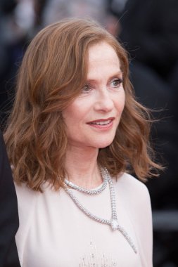 Cannes, Fransa - 21 Mayıs - 'Claire' s Camera (Keul-Le-Eo-Ka-Me-La) 'dan Isabelle Hupert, 21 Mayıs 2017 tarihinde Fransa' nın Cannes kentinde düzenlenen 70..