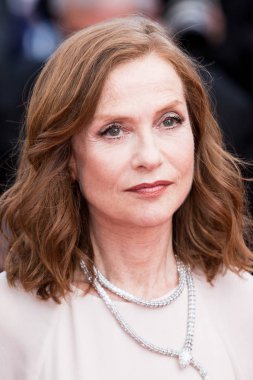 Cannes, Fransa - 21 Mayıs - 'Claire' s Camera (Keul-Le-Eo-Ka-Me-La) 'dan Isabelle Hupert, 21 Mayıs 2017 tarihinde Fransa' nın Cannes kentinde düzenlenen 70..