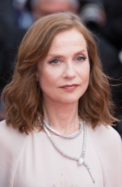 Cannes, Fransa - 21 Mayıs - 'Claire' s Camera (Keul-Le-Eo-Ka-Me-La) 'dan Isabelle Hupert, 21 Mayıs 2017 tarihinde Fransa' nın Cannes kentinde düzenlenen 70..