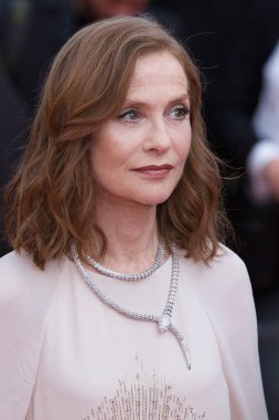 Cannes, Fransa - 21 Mayıs - 'Claire' s Camera (Keul-Le-Eo-Ka-Me-La) 'dan Isabelle Hupert, 21 Mayıs 2017 tarihinde Fransa' nın Cannes kentinde düzenlenen 70..
