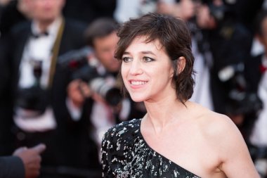 Cannes, Fransa - 21 Mayıs - Charlotte Gainsbourg, 21 Mayıs 2017 tarihinde Fransa 'nın Cannes kentinde düzenlenen 70. Cannes Film Festivali' nde 