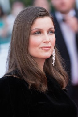 Cannes, Fransa - 21 Mayıs - Laetitia Casta, 21 Mayıs 2017 tarihinde Fransa 'nın Cannes kentinde düzenlenen 70. Cannes Film Festivali' nde 