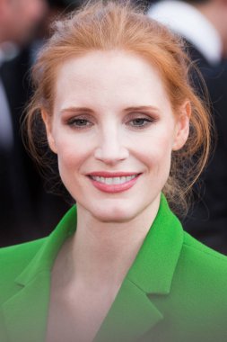 Cannes, Fransa - 21 Mayıs - Jessica Chastain 21 Mayıs 2017 'de Fransa' nın Cannes kentinde düzenlenen 70. Cannes Film Festivali 'nde 