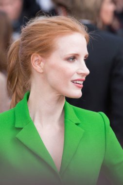 Cannes, Fransa - 21 Mayıs - Jessica Chastain 21 Mayıs 2017 'de Fransa' nın Cannes kentinde düzenlenen 70. Cannes Film Festivali 'nde 