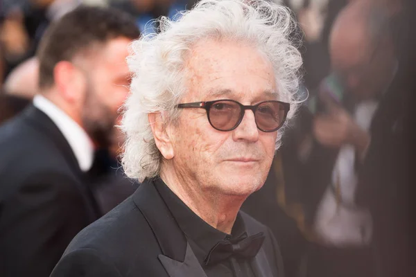 Cannes Frankrike Maj Luc Plamondon Deltar Utställningen Meyerowitz Stories Den — Stockfoto