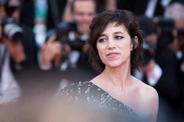 Cannes France May Charlotte Gainsbourg Attends Meyerowitz Stories Screening 70Th — 스톡 사진