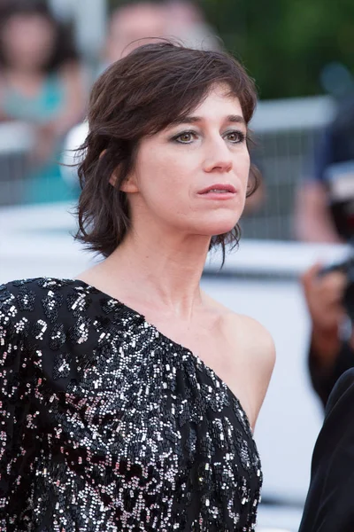 Cannes Frankrike Maj Charlotte Gainsbourg Deltar Utställningen Meyerowitz Stories Den — Stockfoto