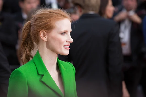 Cannes France May Jessica Chastain Attends Meyerowitz Stories Screening 70Th — 스톡 사진