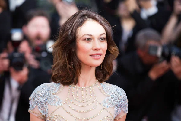Cannes France May Olga Kurylenko Menghadiri Penayangan Meyerowitz Stories Pada — Stok Foto