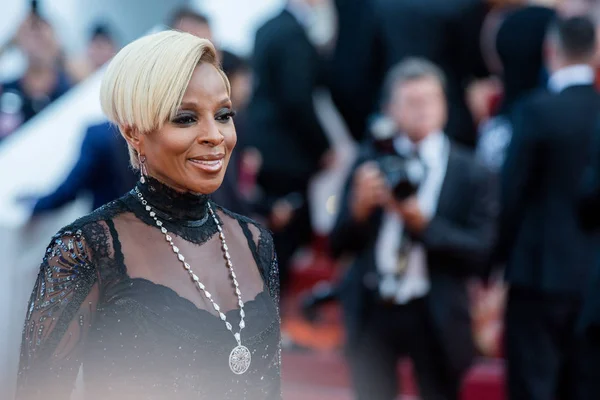 Cannes France May Mary Blige Attends Meyerowitz Stories Screening 70Th — 스톡 사진