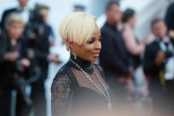 Cannes Fransa Mayıs Mary Blige Mayıs 2017 Fransa Nın Cannes — Stok fotoğraf