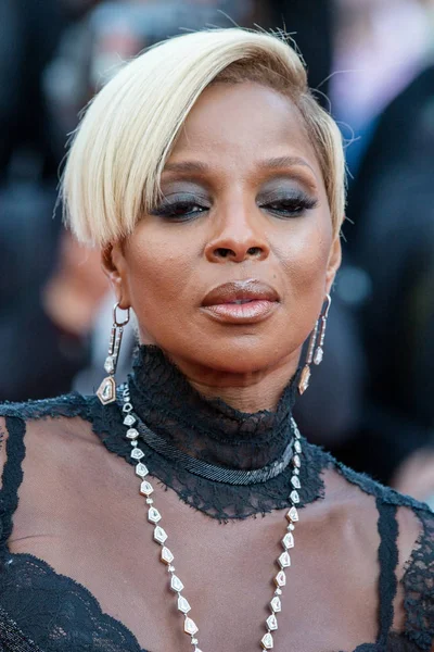 Cannes Francie Května Mary Blige Zúčastní Projekce Meyerowitz Stories Ročníku — Stock fotografie