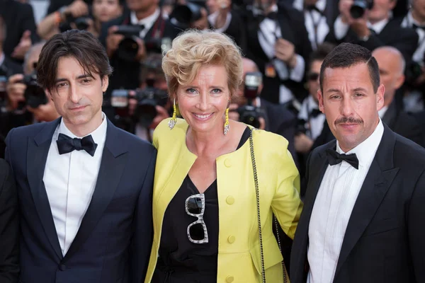 Cannes France Mai Adam Sandler Emma Thompson Réalisatrice Noah Baumbach — Photo