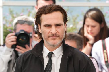 Cannes, Fransa - 27 Mayıs - Joaquin Phoenix, 27 Mayıs 2017 'de Fransa' nın Cannes kentinde düzenlenen 70. Cannes Film Festivali 'nde 