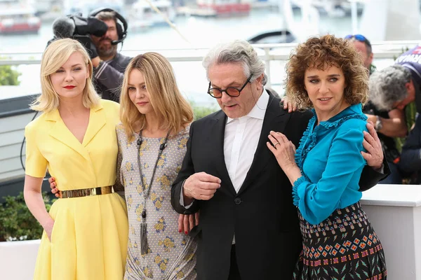 Cannes Francia Mayo Kirsten Dunst Vanessa Paradis George Miller Valeria — Foto de Stock