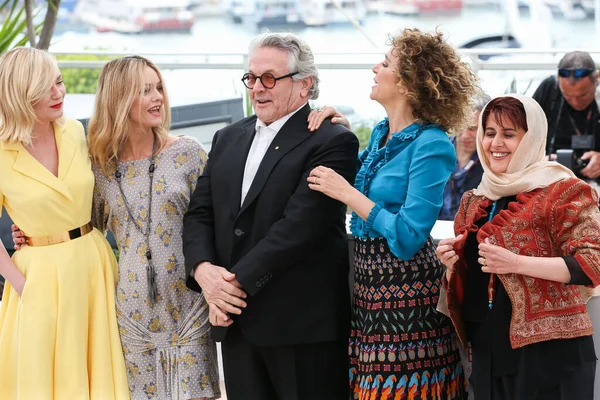 Cannes Francia Mayo Kirsten Dunst Vanessa Paradis George Miller Valeria —  Fotos de Stock