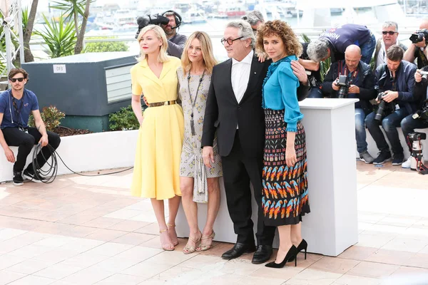 Cannes Francia Maggio Kirsten Dunst Vanessa Paradis George Miller Valeria — Foto Stock