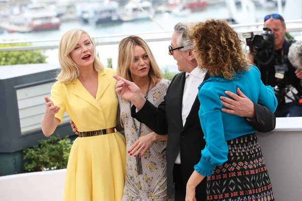 Cannes Francia Maggio Kirsten Dunst Vanessa Paradis George Miller Valeria — Foto Stock