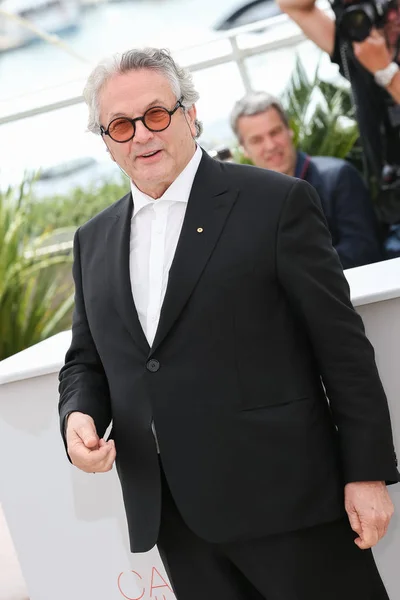 Cannes Frankrike Maj President George Miller Deltar Juryns Fotocall Den — Stockfoto