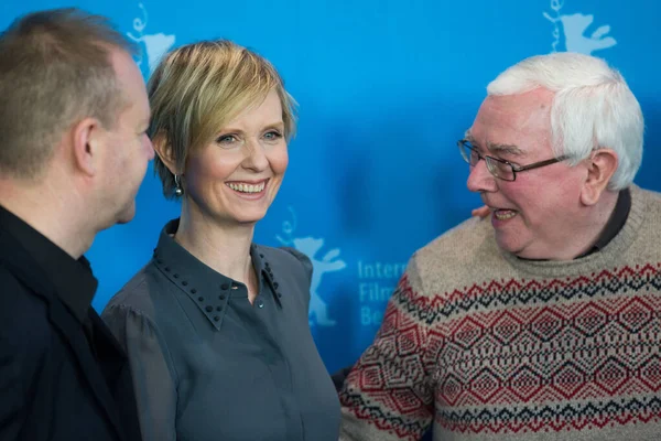Berlin Allemagne Février Actrice Cynthia Nixon Réalisatrice Terence Davies Actrice — Photo