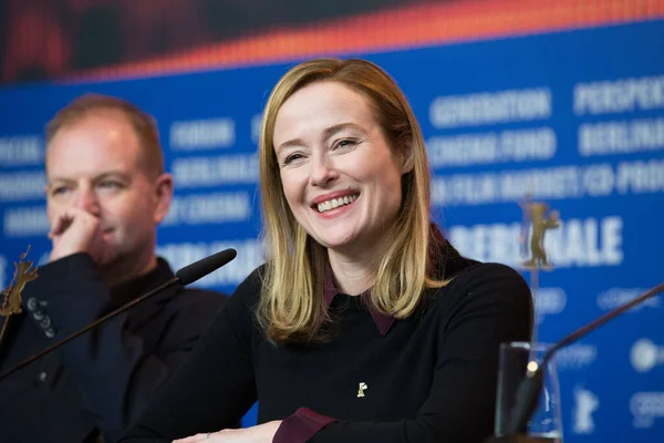 Berlin Germania Februarie Actrița Jennifer Ehle Participă Conferința Presă Pasiune — Fotografie, imagine de stoc