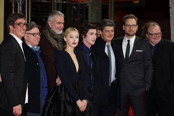 Berlin Allemagne Février Sarah Gadon Assiste Première Indignation Lors 66E — Photo