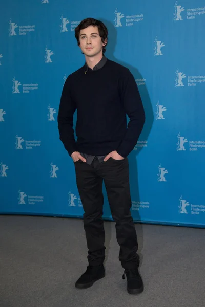 Logan Lerman Indignación Foto Llamada Festival Cine Berlín 2016 Febrero —  Fotos de Stock