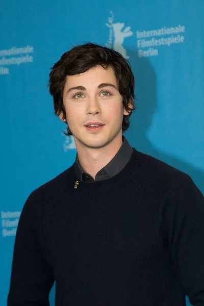 Logan Lerman Indignation Fotosamtal 2016 Berlin Film Festival Februari 2016 — Stockfoto